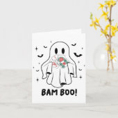 Carte Bam Boo Halloween Ghost Mahjong Funny Costume Game (Fleur jaune)
