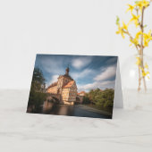 Carte Bamberg Allemagne (Fleur jaune)