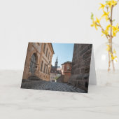 Carte Bamberg Allemagne (Fleur jaune)
