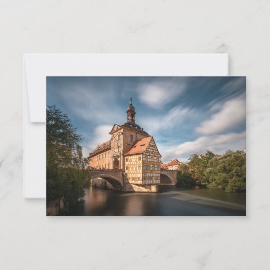 Carte Bamberg Allemagne (Devant)