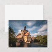 Carte Bamberg Allemagne (Devant / Derrière)