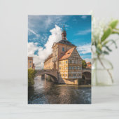 Carte Bamberg Allemagne (Debout devant)