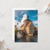 Carte Bamberg Allemagne (Devant/Arrière en situation)