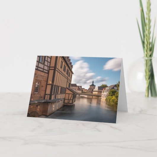 Carte Bamberg Allemagne (Devant)