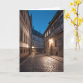 Carte Bamberg Allemagne (Fleur jaune)