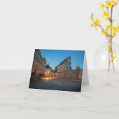 Carte Bamberg Allemagne (Fleur jaune)
