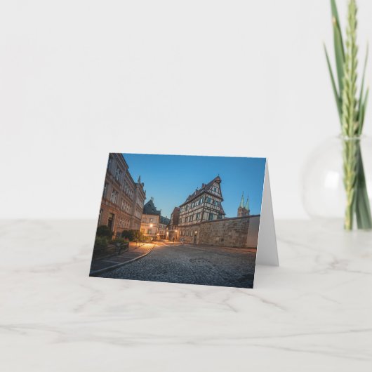 Carte Bamberg Allemagne (Devant)