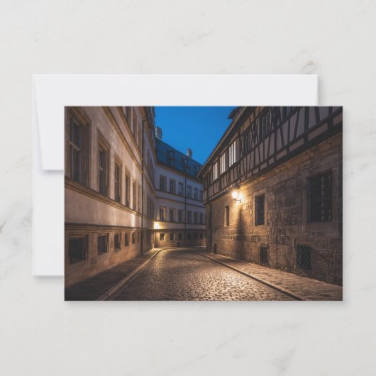 Carte Bamberg Allemagne (Devant)