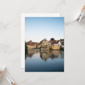 Carte Bamberg Allemagne Photo (Devant/Arrière en situation)