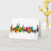 Carte Bamberg en Allemagne (Fleur jaune)