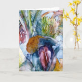 Carte banana (Fleur jaune)