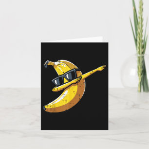 Carte Banana Dab Sungles Danse Fruit Mignon Garçons Enfa