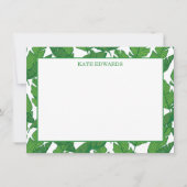 Carte Banana Leaf Flat Note (Devant)
