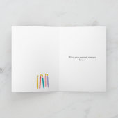 Carte Banana Years Funny Sarcastic Getting Old Birthday (Intérieur)