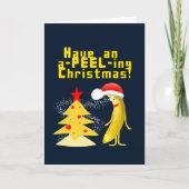 Carte banane de Noël (Devant)