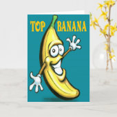 Carte Banane supérieure (Fleur jaune)