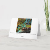 Carte "Banc Vert" Une Numériquement photo modifiée et mo (Dos)