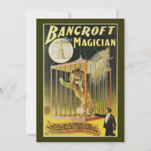 Carte Bancroft the Magician c 1897