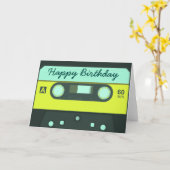 Carte Bande Cassette (Fleur jaune)