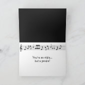 Carte Bande de la cassette d'anniversaire (Intérieur)