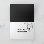 Carte Bande de la cassette d'anniversaire (Intérieur)