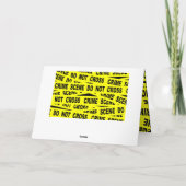 Carte Bande de scène de crime (Dos)