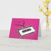 Carte Bande Love Cassette (Fleur jaune)