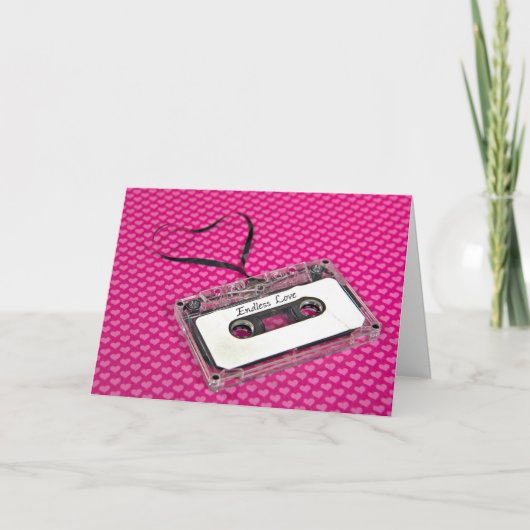 Carte Bande Love Cassette (Devant)