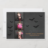 Carte Bande photo Halloween (Devant)