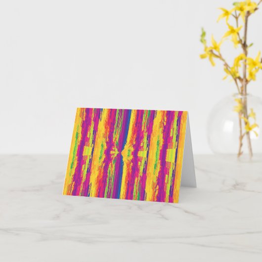 Carte Bandes..... (Fleur jaune)