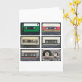 Carte Bandes de cassettes (Fleur jaune)