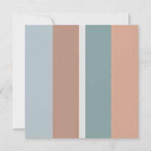 Carte Bandes de couleurs coupées