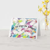 Carte Bandes de Napkin Showtime (Fleur jaune)