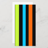 Carte Bandes de néon (Devant / Derrière)