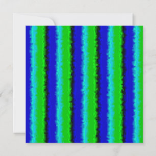 Carte Bandes de verre brisé bleu vert