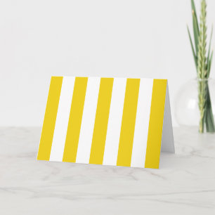 Carte Bandes Jaunes, Blancs, Motif rayé
