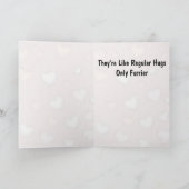 Carte Bandit's Kitten Hugs (3335) (Intérieur)