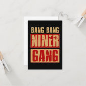 Carte Bang Bang Niner Gang (Devant/Arrière en situation)