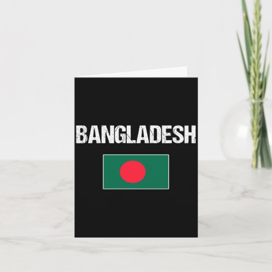 Carte Bangladesh (Devant)