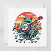 Carte Banjo Frog (Dos)