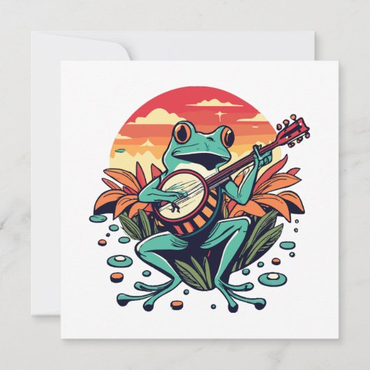 Carte Banjo Frog (Dos)