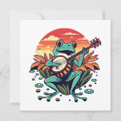 Carte Banjo Frog (Devant)