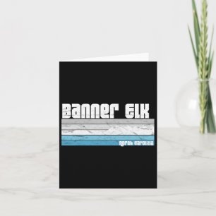 Carte Banner Elk Caroline du Nord Nc Caroline du Nord Sk
