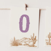 Carte Bannière à bascule haute chaise "O"