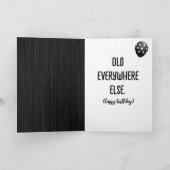Carte Bannière de Birch et Humour d'anniversaire Ivy (Intérieur)