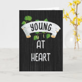 Carte Bannière de Birch et Humour d'anniversaire Ivy (Fleur jaune)