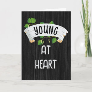 Carte Bannière de Birch et Humour d'anniversaire Ivy