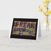 Carte Bannière de cru d'exposition de monstres (Fleur jaune)