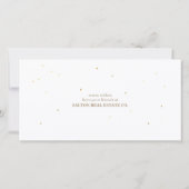 Carte Bannière de rennes ID de Noël 855 (Dos)