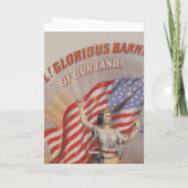 Carte Bannière glorieuse ! -Carte de vœux (Dos)